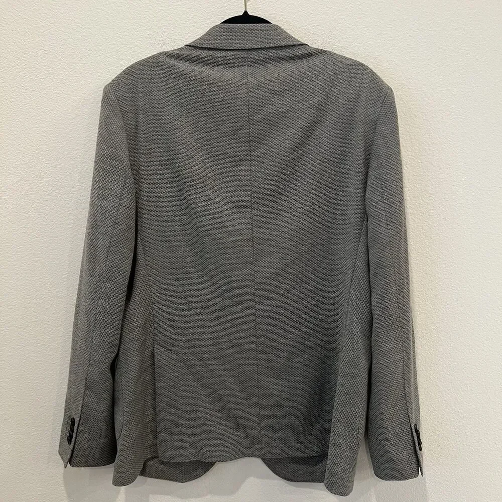 Rodd & Gunn Glovers Sports Fit Jacket Blazer Gray Large Wool